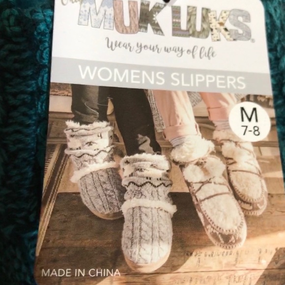 Blue Slippers - Picture 3 of 3